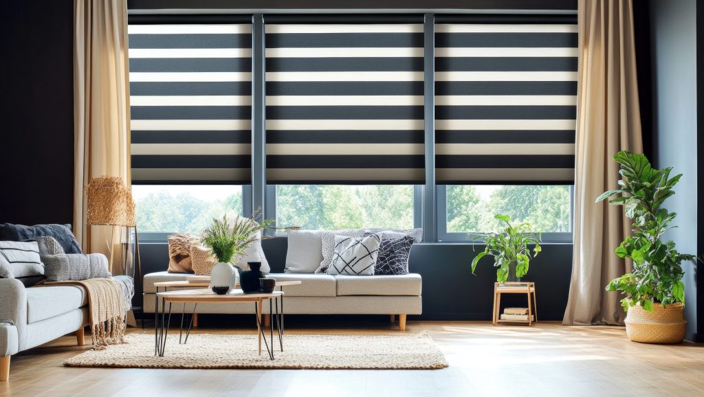 zebra blinds, blinds, la blinds, sunshine blinds